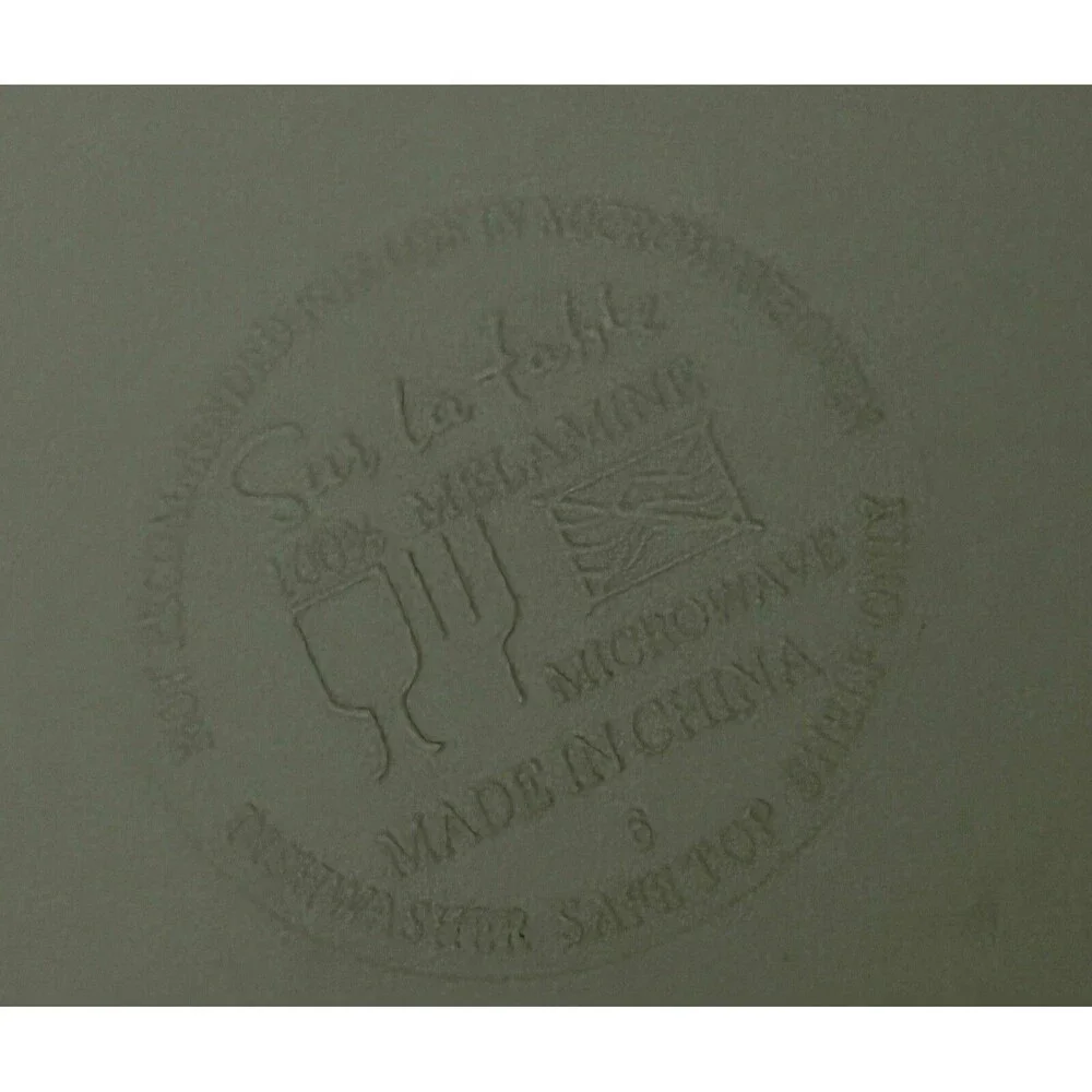 One Sur La Table Melamine Rooster Plate Tray 9